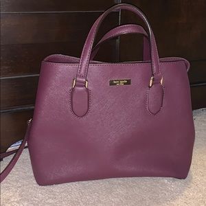 Kate Spade Maroon/Burgundy Satchel ♠️